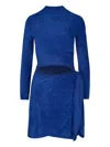 Diesel Women M-cenil Mini Dress In Blue