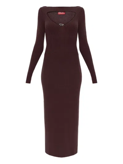 DIESEL M-OLONI MIDI DRESS