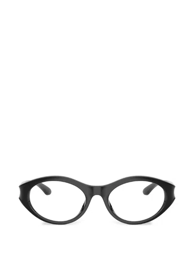 Diesel Cut-out-brille Mit Logo-schild In Black