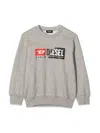 Diesel Cuty Over Felpa In Grey