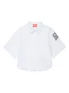 Diesel Cylace Short-sleeve Shirt In White