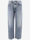 Diesel Light Blue Cotton Denim Jeans In Denim