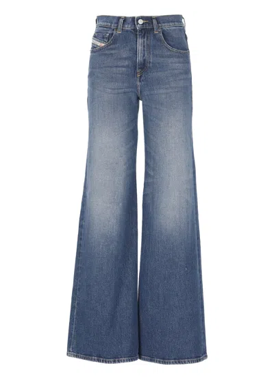 Diesel D-akemi Jeans In Blue