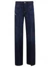 Diesel Straight-leg Dark Wash Jeans