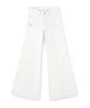Diesel D-akii 09m08 Flared Jeans In White