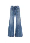 DIESEL D-AKII FLARED PANELLED JEANS