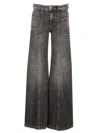 Diesel D-akii Flared Fit Jeans