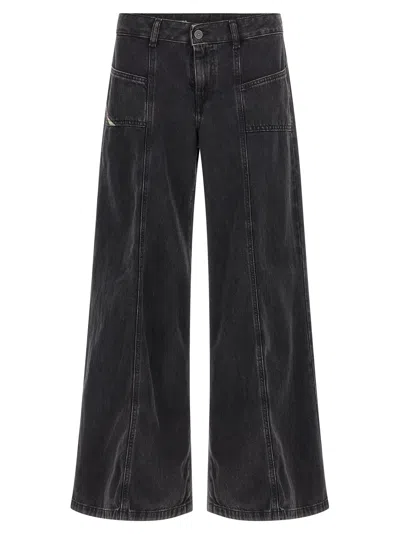 Diesel D-akii Jeans Black In Blue