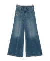 Diesel 1996 D-sire 09h59 Low-rise Straight-leg Jeans In Blue