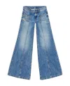 Diesel Bootcut And Flare Jeans D-akii 09h95t Jeans In Blue