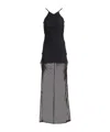 Diesel D-amami Layered Dress In Black