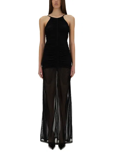 Diesel "d-amami" Long Dress In Black