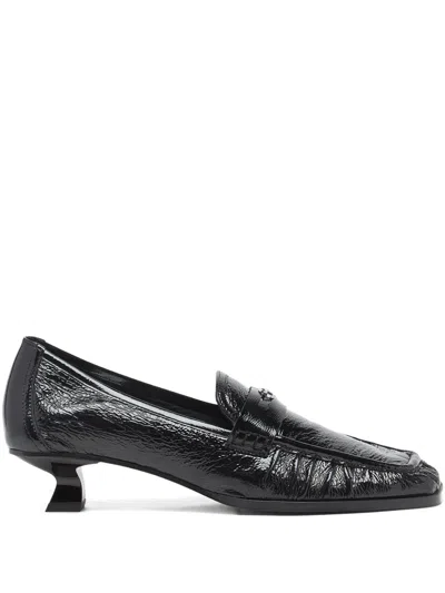 Diesel D-amber Logo Heeled Pump In Multi