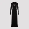 Diesel Women's D-anessa Long Dress In Xx Black
