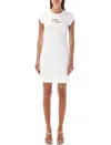 Diesel D-angiel Stretch Cotton Minidress