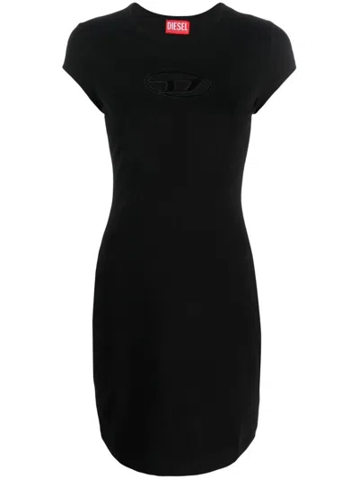 Diesel D-angiel Cotton Mini Dress