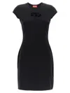 Diesel Abito Corto Con Dettaglio Oval D Cut Out
