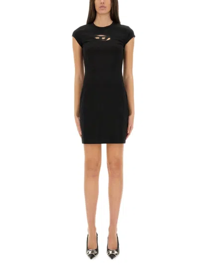 Diesel D-angiel Dress In Black