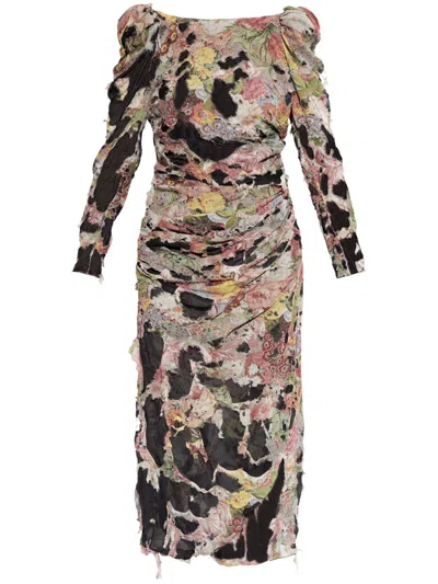 Diesel D-arany Dress In Multi