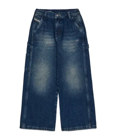 Diesel Kids' D-argjx-work-j In Blue