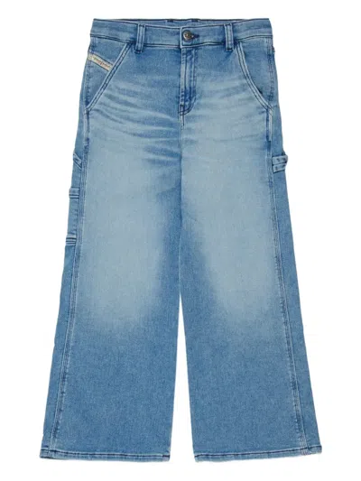 Diesel Kids' D-argjx-work-j Jeans In Blue