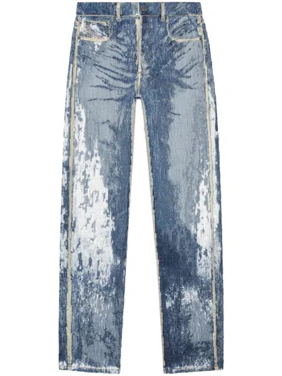 Diesel D-ark 0pgae Jeans In Blue