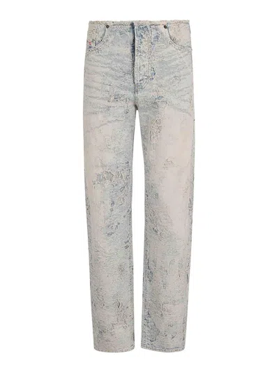 Diesel Straight Jeans In Blue