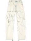 Diesel Wide Jeans D-arne 0cbcv In 01