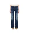 Diesel D-backler Bootcut Jeans In Blue