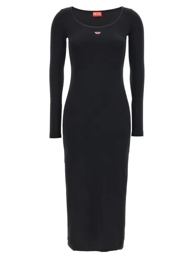 Diesel Black D-ballet-d Midi Dress