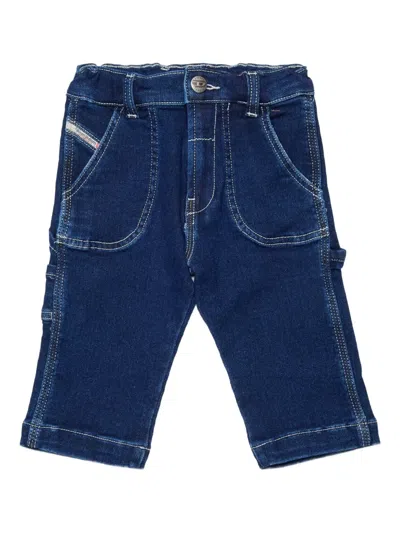 Diesel Babies' D-bart-b Jjj Pocket Jeans In Blue