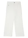 Diesel D-bart-j Pocket Jeans In White