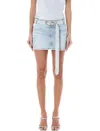 Diesel Denim Flip Mini Skirt