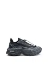 Diesel Black D-cage Runner Sneakers In Black