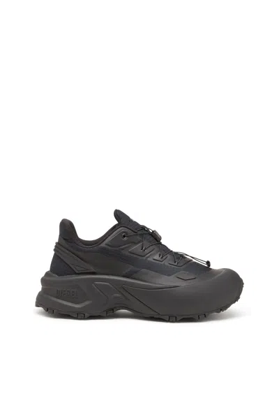 DIESEL D-CAGE RUNNER-SNEAKERS IN TPU-TRIMMED RIPSTOP