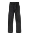 Diesel High-waisted Wide-leg Jeans With Edgy Raw Hem In Black