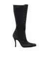 Diesel D-cloud Hbt Cotton Boots In Black