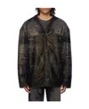 Diesel D-conf Cotton Bomber Jacket In Black
