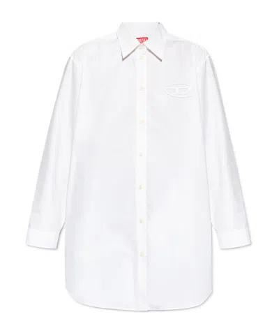 Diesel D-dalis Shirt In White