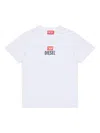 Diesel D- Logo-print T-shirt In White