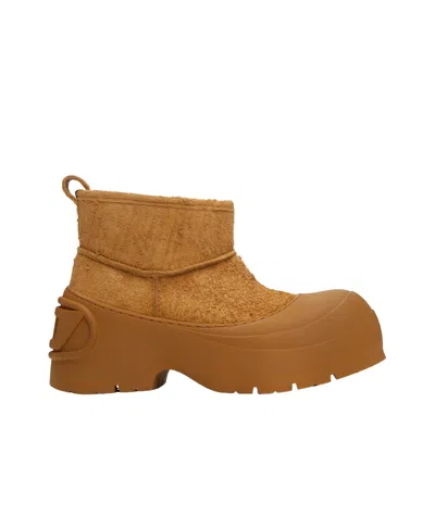 Diesel D-donald Montone Chelsea Boots In Tan