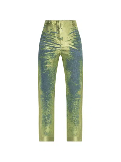 Diesel D-drelian-fsi Trousers In Green