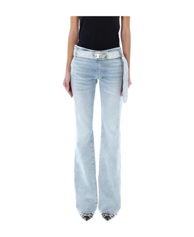 DIESEL DIESEL EBBY D BUCKLE DENIM JEANS