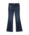 Diesel D-ebbey Cotton-blend Jeans In Blue