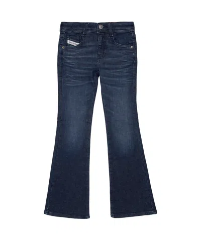 DIESEL DIESEL KIDS LOW-WAISTED BOOTCUT JEANS