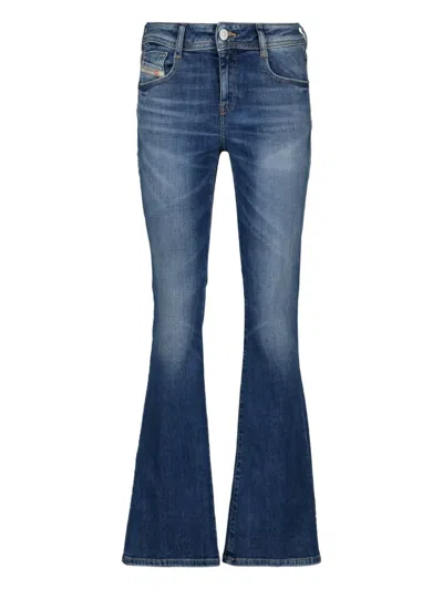 Diesel D-ebbey Flare Jeans In Blue