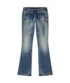 Diesel Women D-ebbey 1969 Flared Jeans In Blue