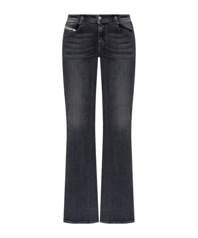 Diesel Low-rise Jeans In Grey