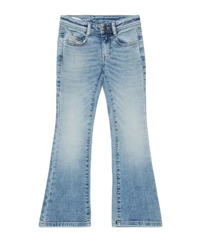 DIESEL DIESEL KIDS LOW-WAISTED BOOTCUT JEANS