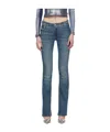 Diesel Blue Bootcut 1969 D-ebbey Jeans In Blue
